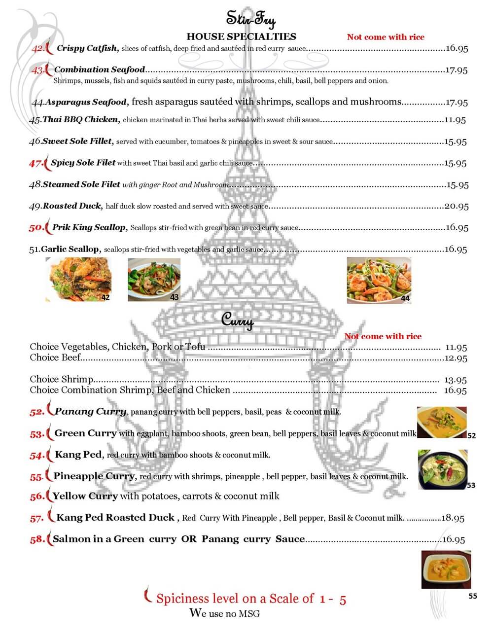 Chada Thai Cuisine Menu - Page 3
